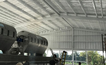 Constructora Fortaleza estructura metálica con recubrimientos industriales